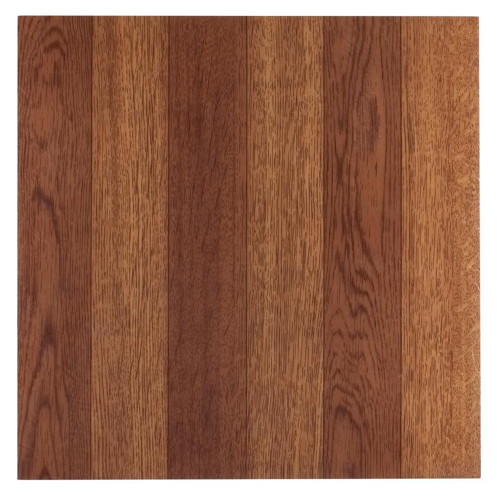 ACHIM Sterling Medium Oak Plank 12 in. x 12 in. Peel and Stick Vinyl Tile (20 sq. ft. / case)