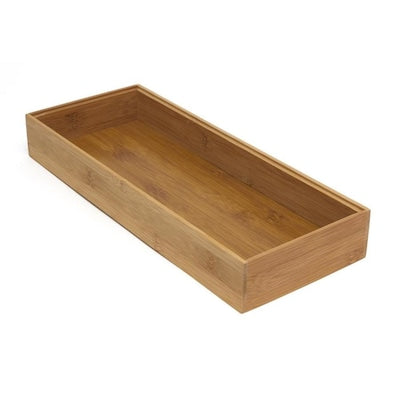 Lipper International 15 In. x 6 In. Bamboo Stackable Drawer Organizer