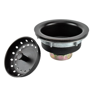 Keeney 3.5-in Oil-Rubbed Bronze Stainless Steel Rust Resistant Strainer Basket with Basket Included