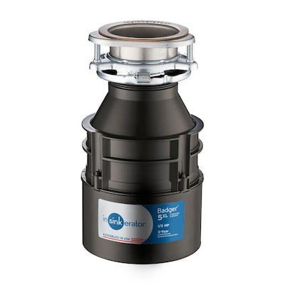 InSinkErator Badger 5XL Garbage Disposal, 1/2 HP