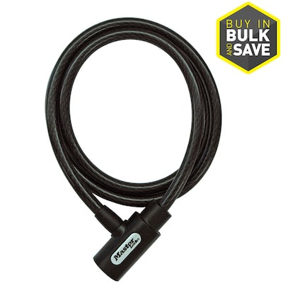 Master Lock 5-ft (1.5-m) Long x 0.50-in (12-mm) Diameter Keyed Cable Lock
