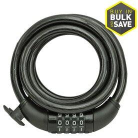 Master Lock 5-ft (1.5-m) Long x 0.50-in (12-mm) Diameter Set Your Own Combination Cable Lock