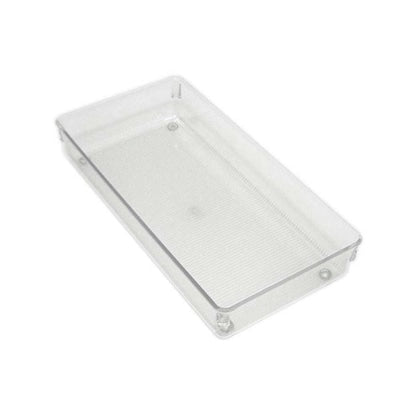 interDesign 12-in x 6-in Plastic Multi-Use Insert Drawer Organizer