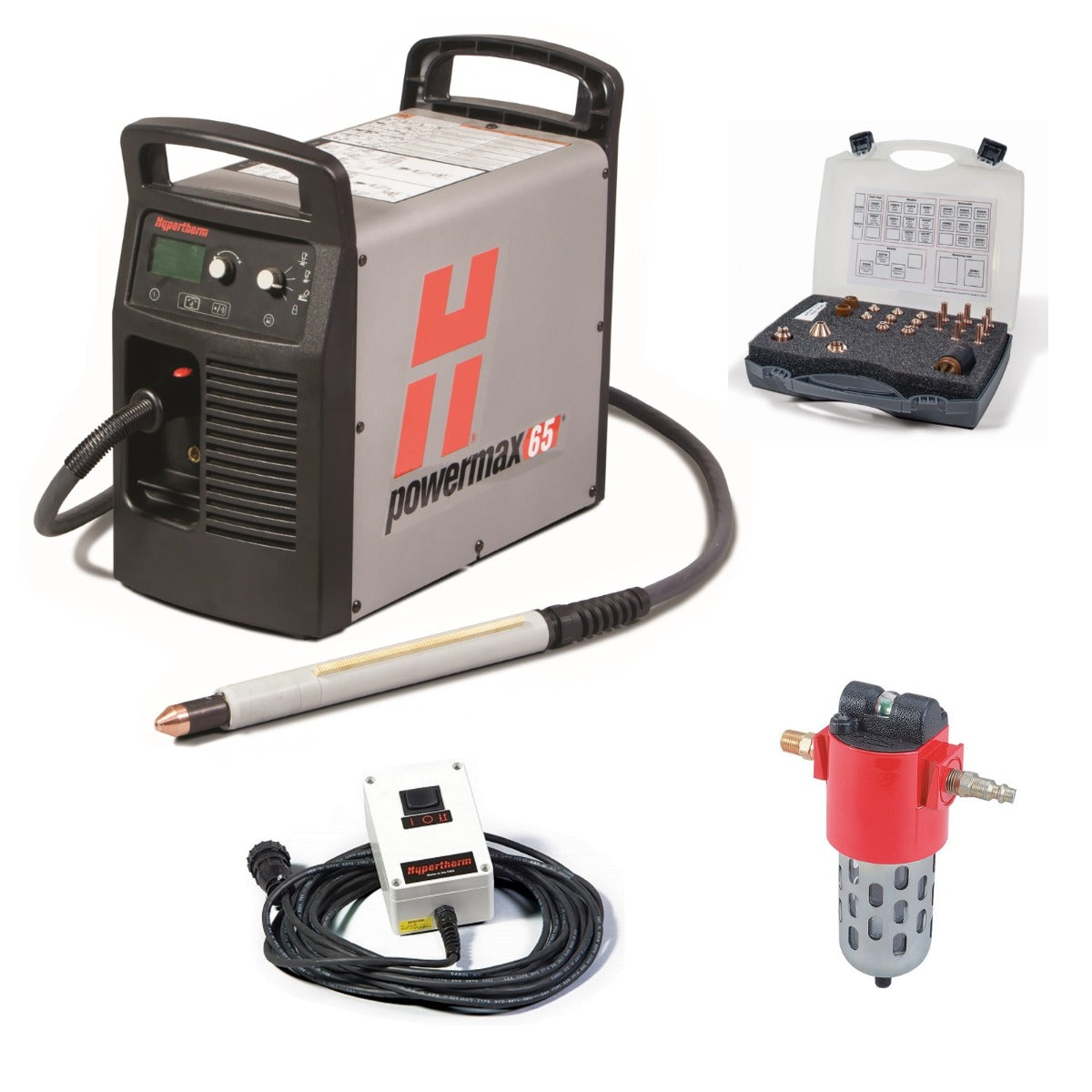 Hypertherm Powermax 65 Plasma w/CPC and 25' Mech Torch Pkg (083277)