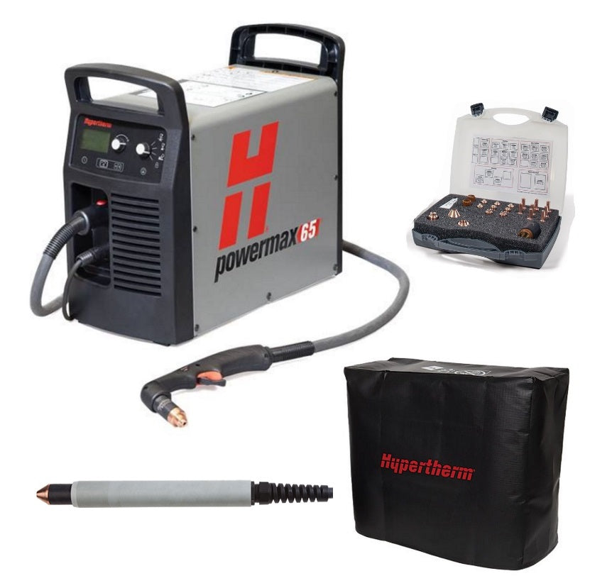 Hypertherm Powermax 65 w/CPC 25ft Mech and Hand Torch Pkg (083300)