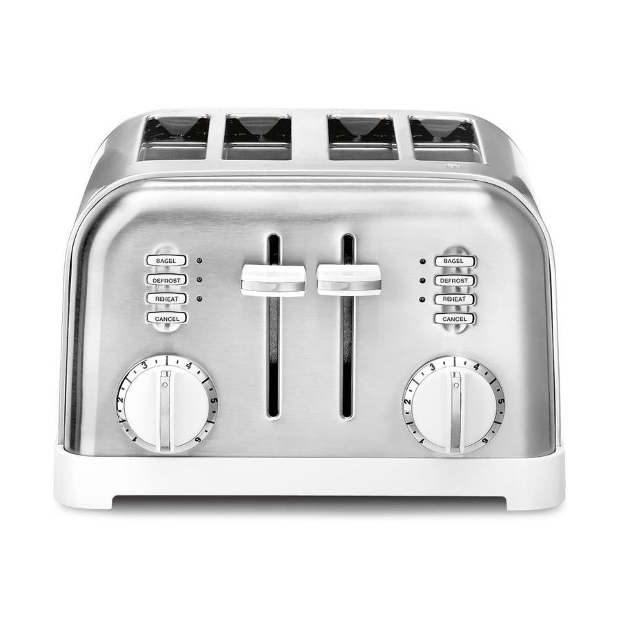 Cuisinart 4-Slice White 1800-Watt Toaster