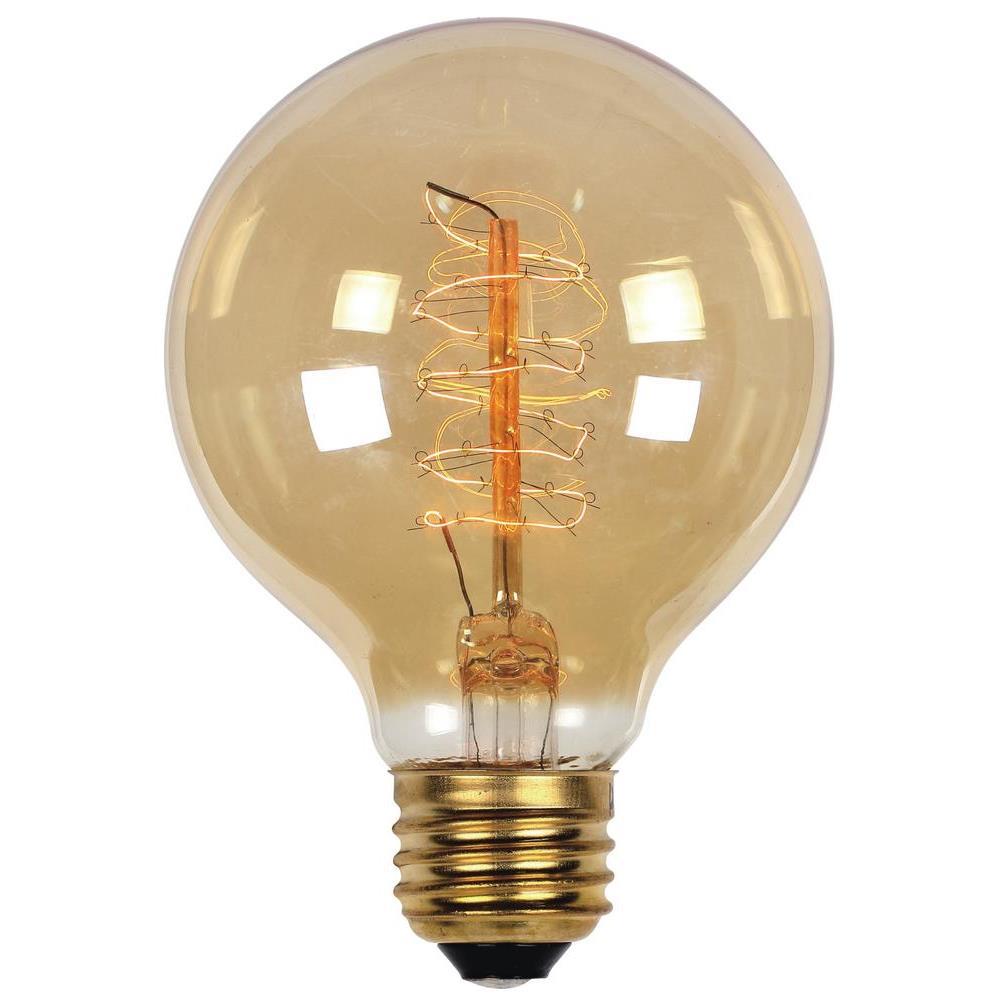 Westinghouse 40-Watt Timeless Vintage Inspired Incandescent G25 Light Bulb
