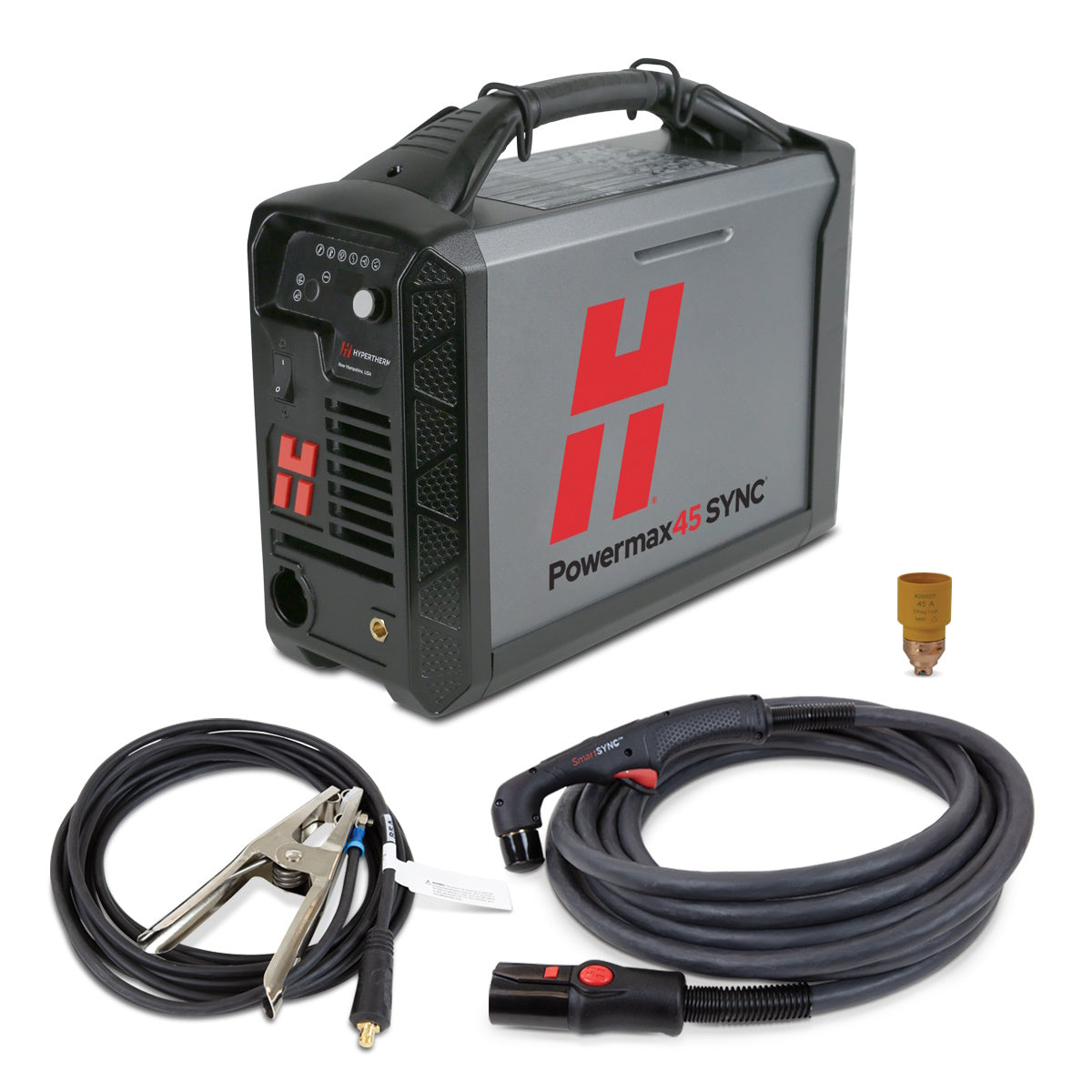 Hypertherm Powermax 45 SYNC Plasma Cutter with 50ft Hand Torch (088561)