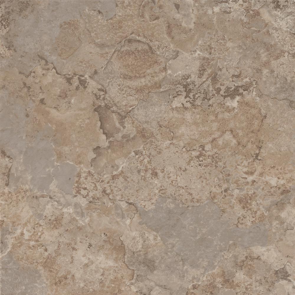 Armstrong Padera II Clay Shale 12 in. x 12 in. Residential Peel and Stick Vinyl Tile Flooring (45 sq. ft. / case)