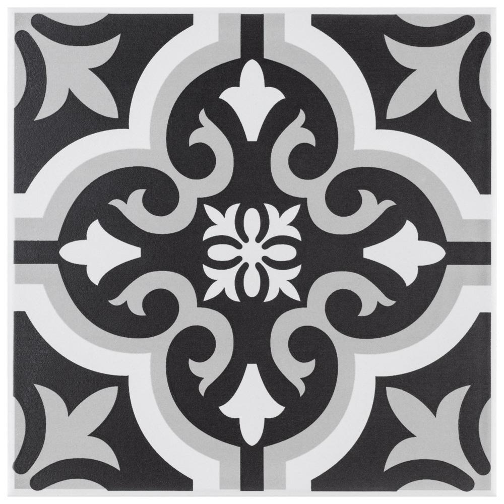 Merola Tile Braga Classic II Encaustic 7-3/4 in. x 7-3/4 in. Ceramic Floor and Wall Tile (10.94 sq. ft. / Case)