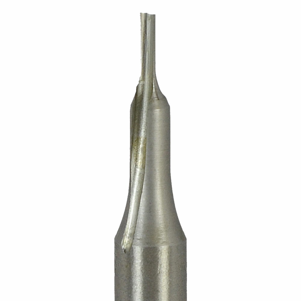 Onsrud 10-00 HSS Router 1FL 1/16 x 3/16 x 2 OAL For Soft Plastic, Natural Wood, 1/4 Shank
