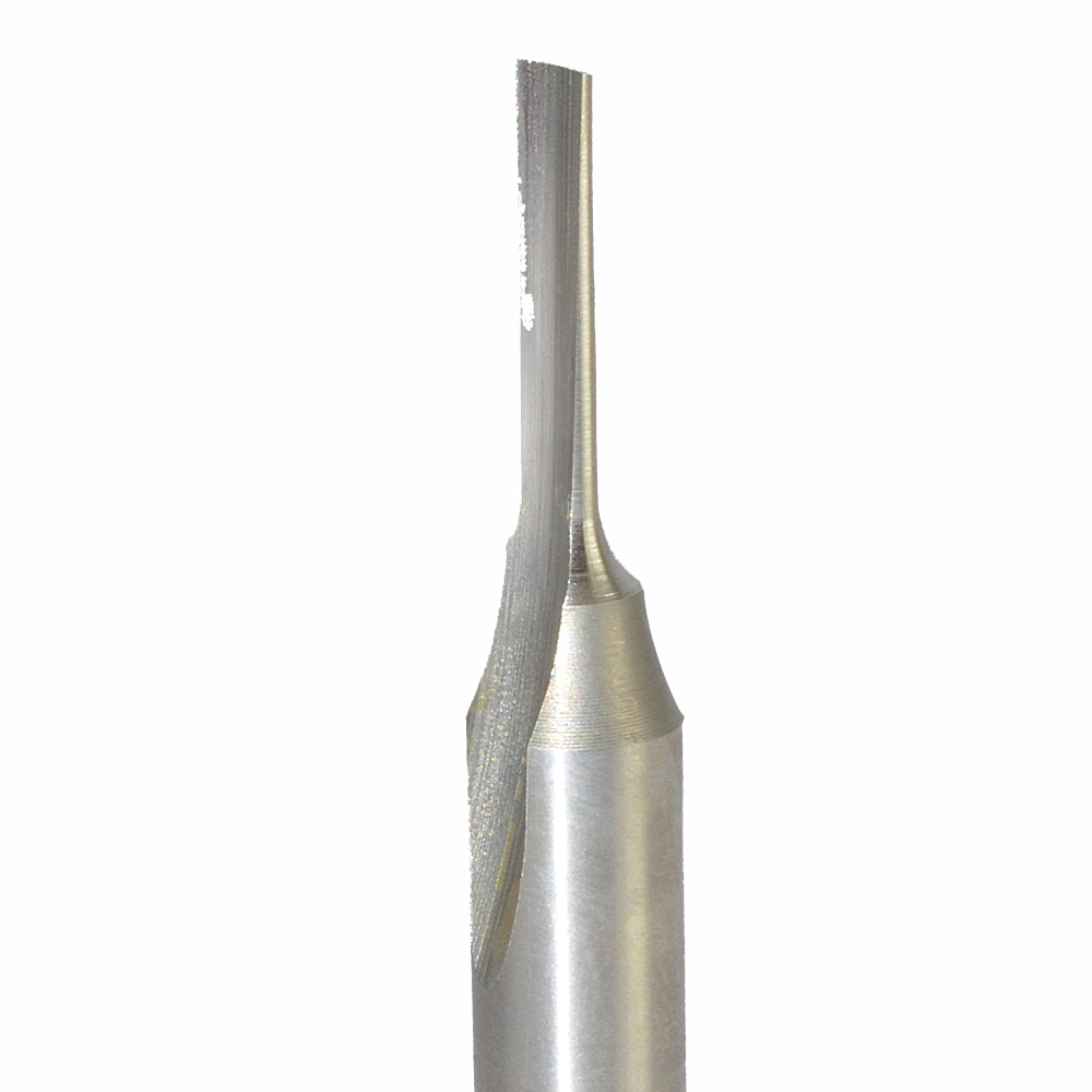 Onsrud 10-20 HSS router 1FL 1/8 x 1/2 x 2 OAL For Soft Plastic, Natural Wood, 1/4 Shank