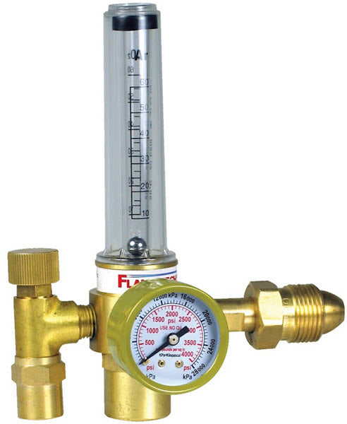 Flame Tech Argon Flowmeter/Regulator 100-FL-AR-60-580