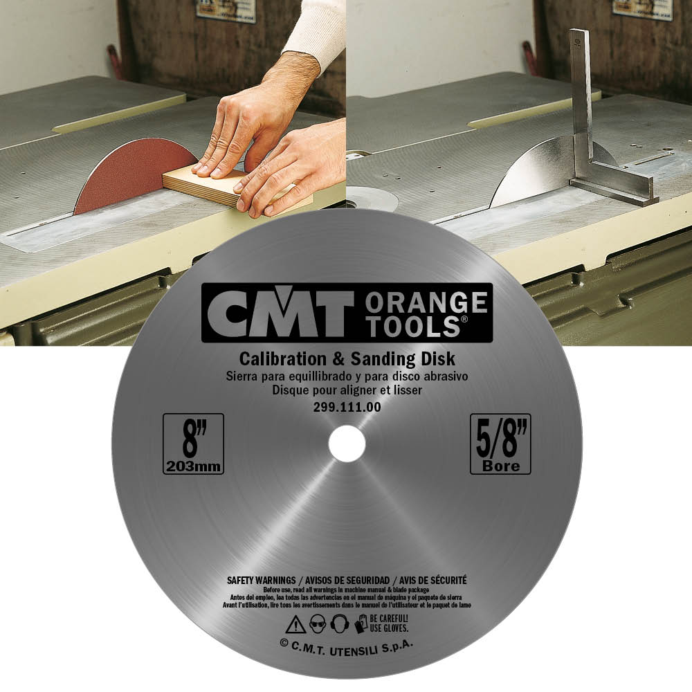 CMT 299.111.00 – SET & SAND DISK 8″ 5/8″ BORE