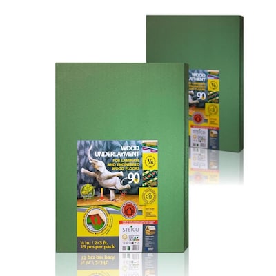 STEICO Natural acoustic wood fiber underlayment 180-sq ft Premium 3 mm Flooring Underlayment