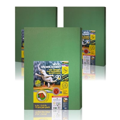 STEICO Natural acoustic wood fiber underlayment 270-sq ft Premium 3 mm Flooring Underlayment