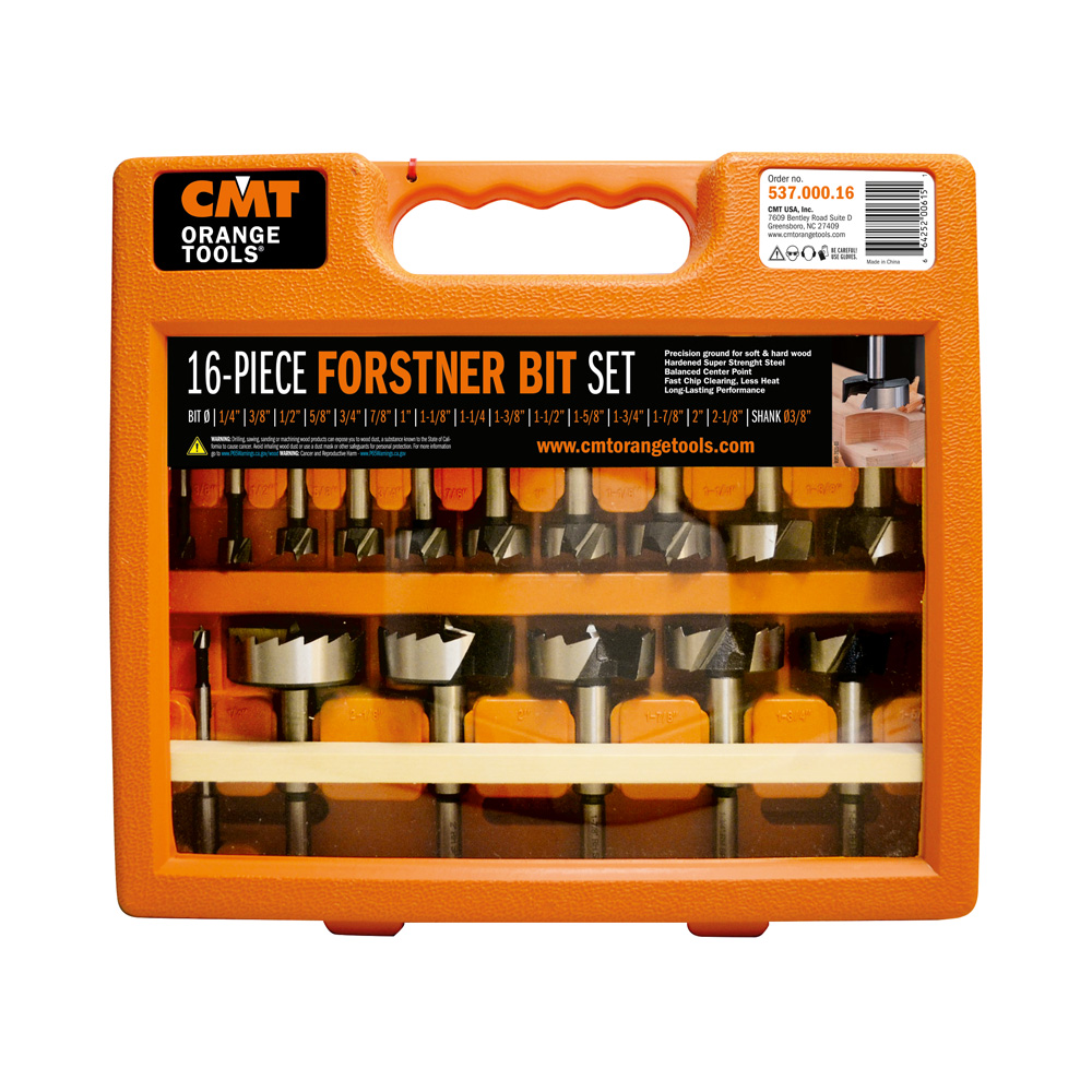 CMT 537.000.16 – FORSTNER BIT SET 16 PCS