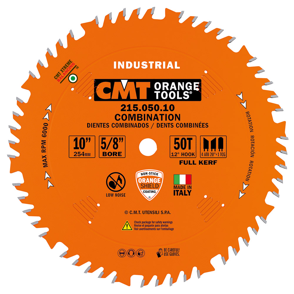CMT 215.050.10 – COMBINATION BLADE 10″x50 5/8″ BORE