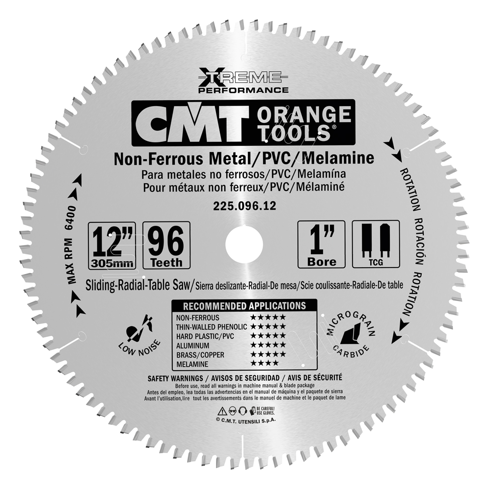CMT 225.060.08 – NON-FERROUS BLADE  8-1/2″x60 5/8″ BORE