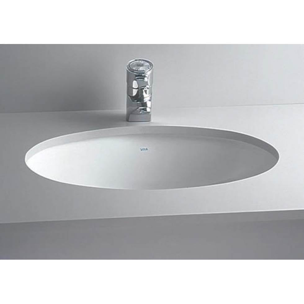 Cheviot 1142-WH Round Undermount Sink - White