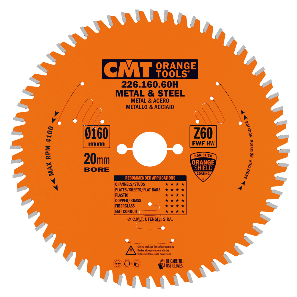 “Dry Cut Steel Blade 5-7/8″” X 20Mm T60 Fwf”