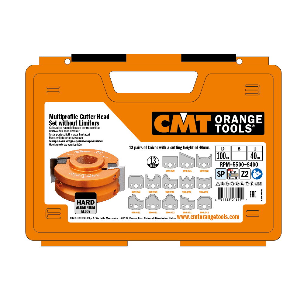 CMT 692.013.12 – 13-PCS MOLDING & PROFILE SET