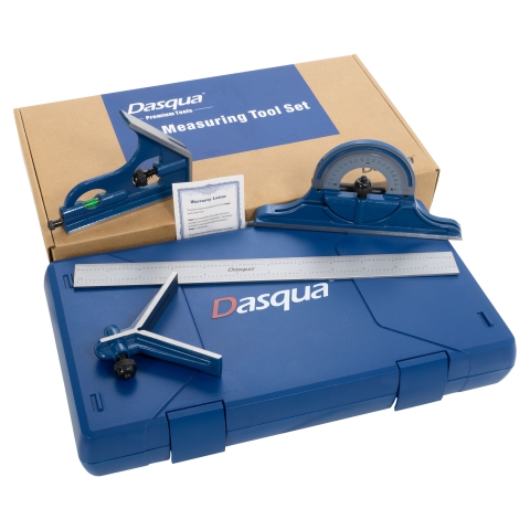 Combination Square Set, 12" 4R, Dasqua
