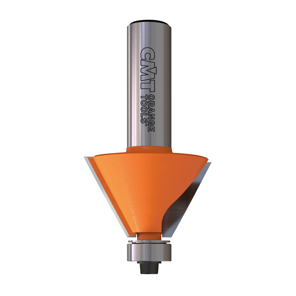 Chamfer Bit With Bearing D=7/8”X7/8” A=11.25° S=1/2”