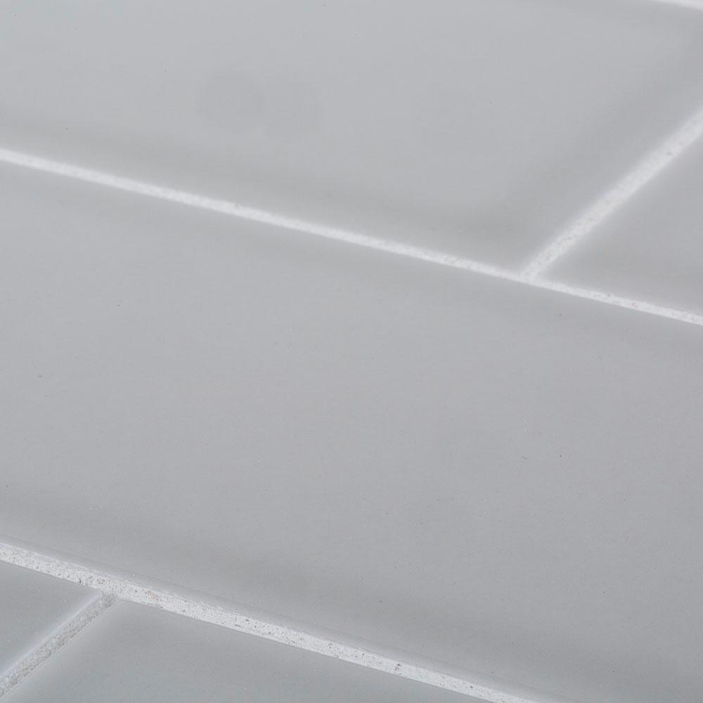 Jeffrey Court Weather Grey 3 in. x 6 in. Glossy Ceramic Wall Tile (12.5 sq. ft. / case)