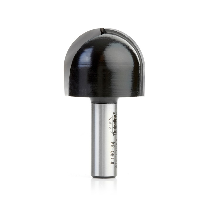 Timberline 160-84 Core Box Extra Deep 3/4 Radius x 1-1/2 Dia x 1-1/4 x 1/2″ Shank