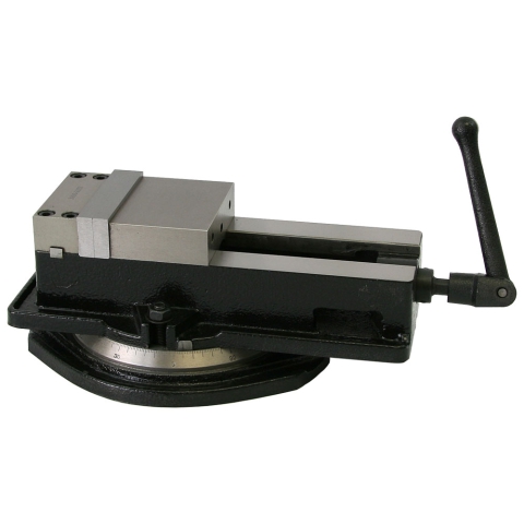 Vise, 4" Precision Milling, Heavy, with Swivel Base