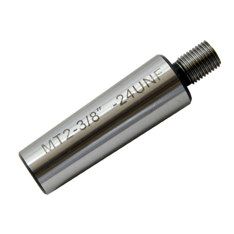 Arbor, Drill Chuck 2MT Short to 3/8"-24 Thread