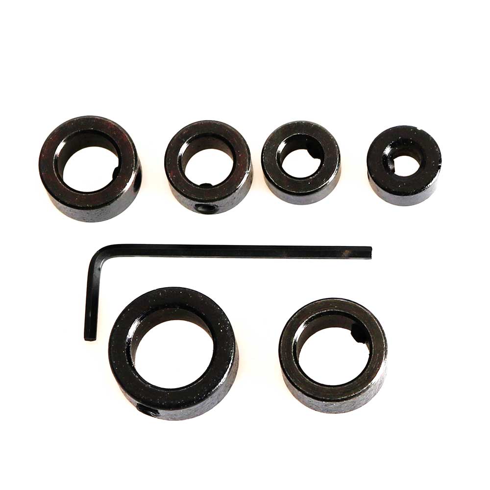 6 Piece 3/16-Inch to 1/2-Inch Drill Stop Set