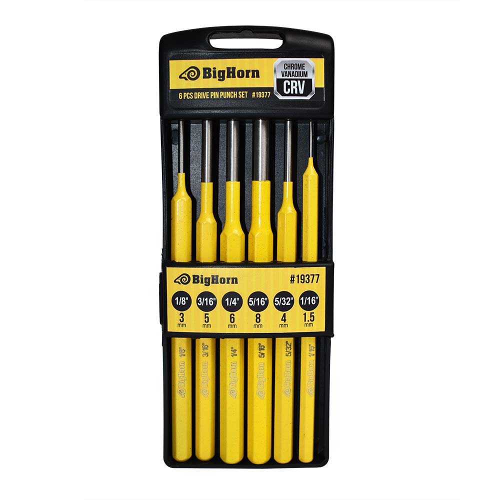 6-Piece Drive Pin Punch Set