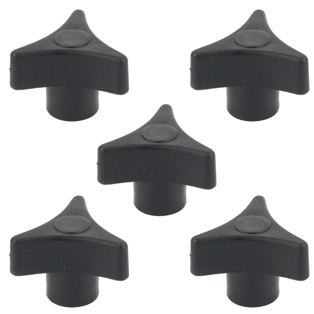 Thread 10-24 x 1-1/4 Inch Triangle Knob (5/PK)