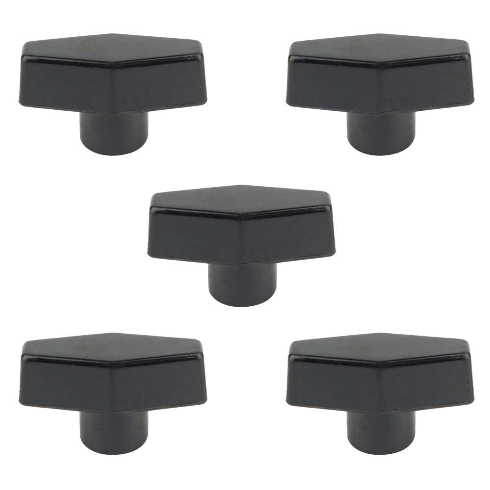 2 Inch T Knob Thread 5/16-18 (5/PK)