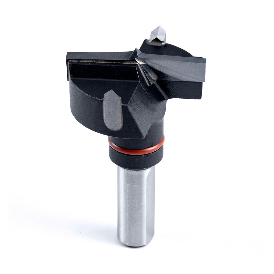 Amana 203355 Carbide Tipped Hinge Boring Bit L/H 35mm Dia x 57mm Long x 10mm Shank