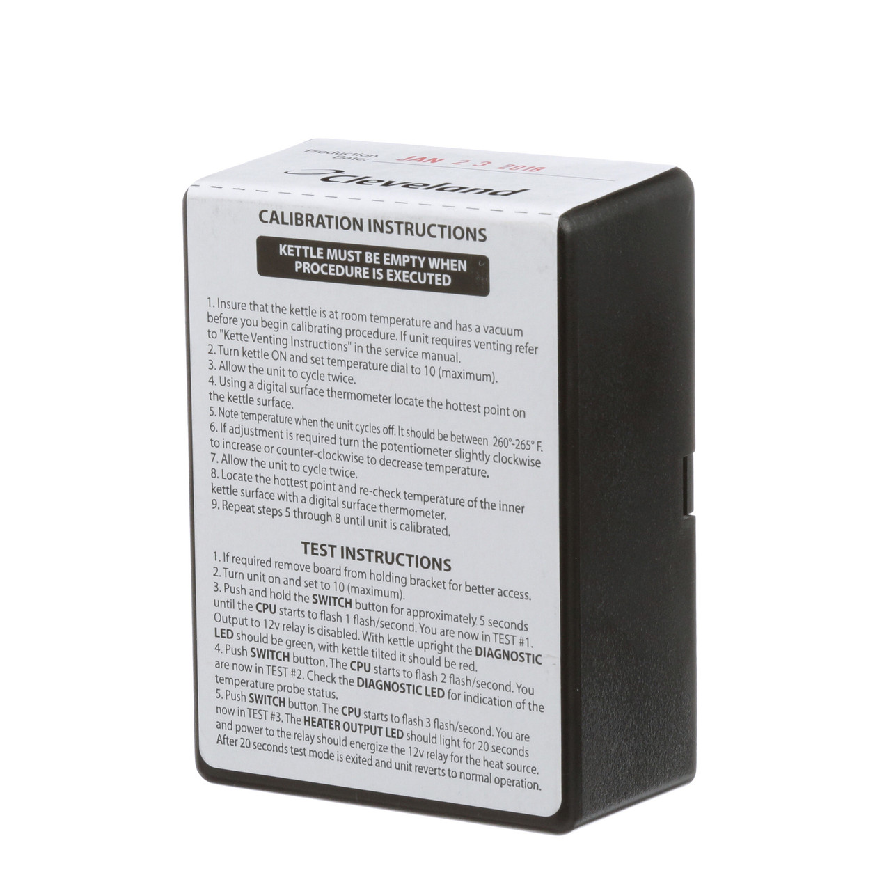 KE00458 - Cleveland - Solid State Control Box