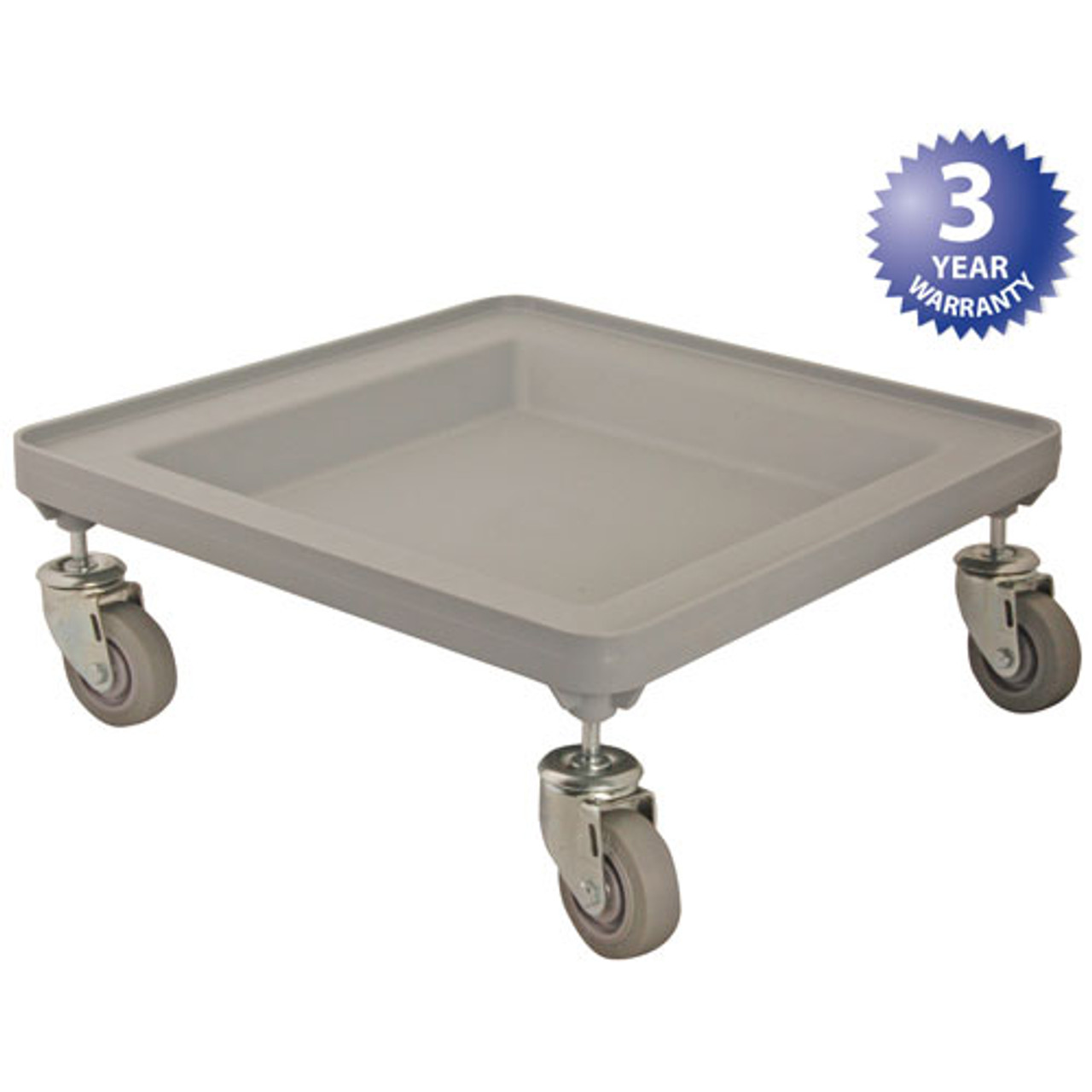 CDR2020151 - Cambro - 20 in X 20 in Gray Camdolly® Dish Rack Dolly