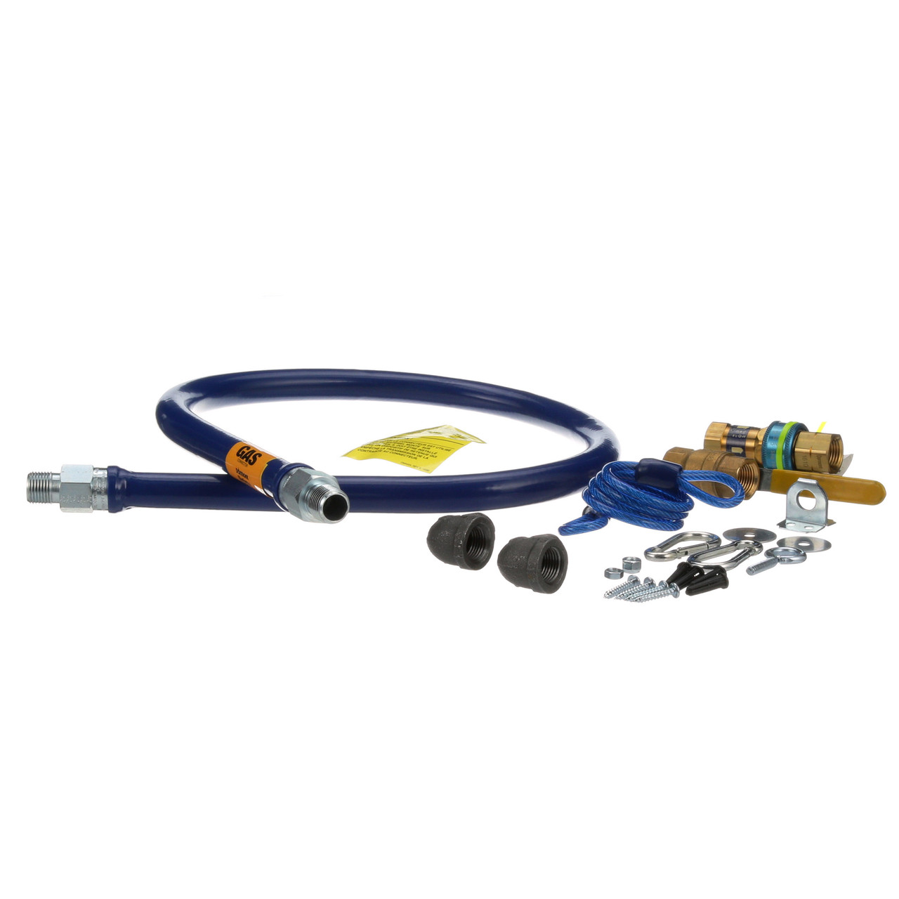 1650KIT48 - Dormont - 1/2 in x 48 in Blue Hose™ Deluxe Gas Hose Connector Kit
