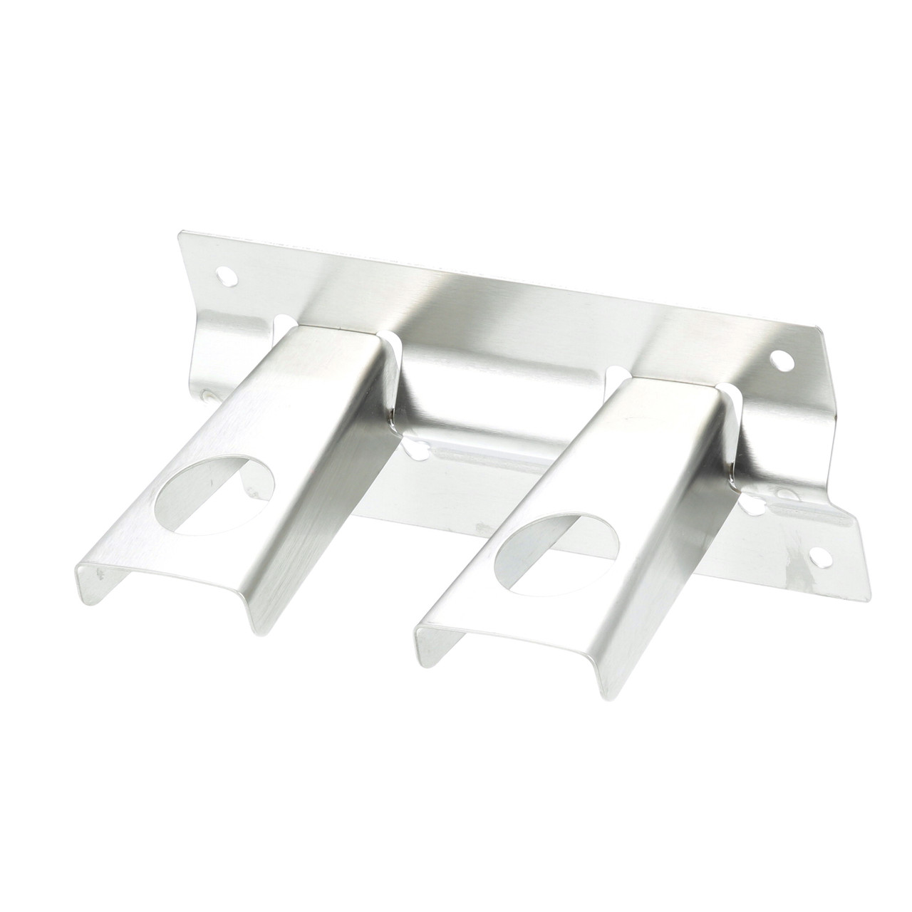 36123 - Franklin - 2 Slot Stainless Steel Broom/Mop Holder