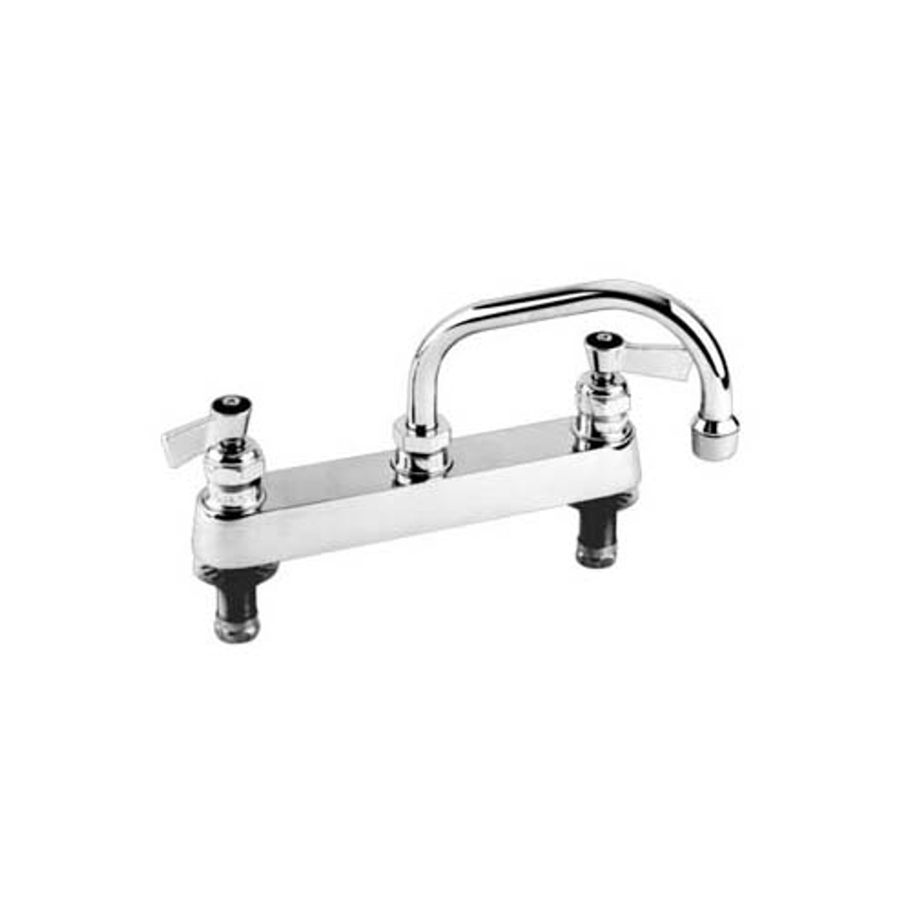 57649 - Fisher - 8 in Deck Mount Faucet w/ 8 in Spout