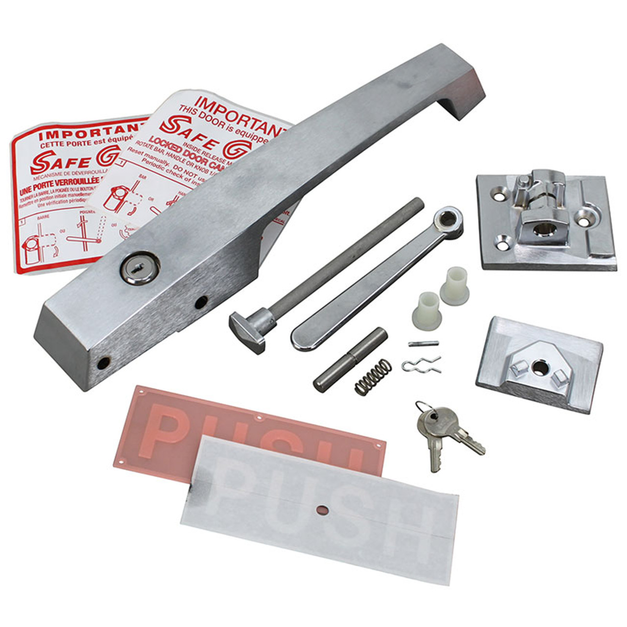 11236C00004 - Kason® - 1236 Flush Locking Lever Handle