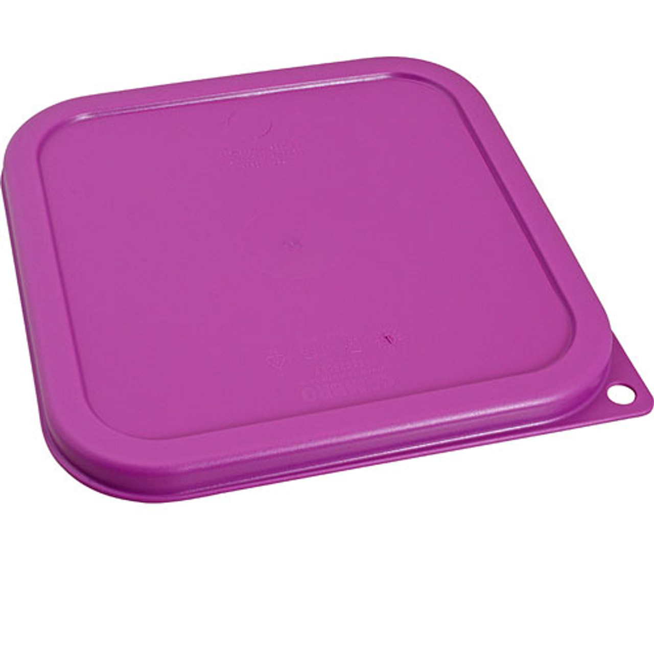SFC2SCPP441 - Cambro - 2 to 4 qt Allergen Free Purple CamSquare® Cover