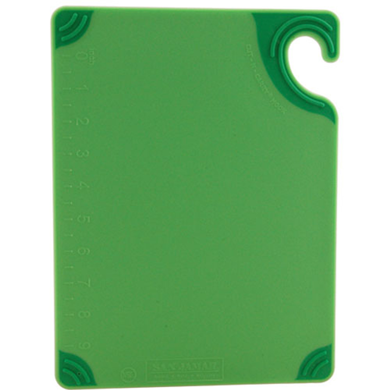 CBG912GN - San Jamar - 9 in x 12 in x 3/8 in Green Cutting Board