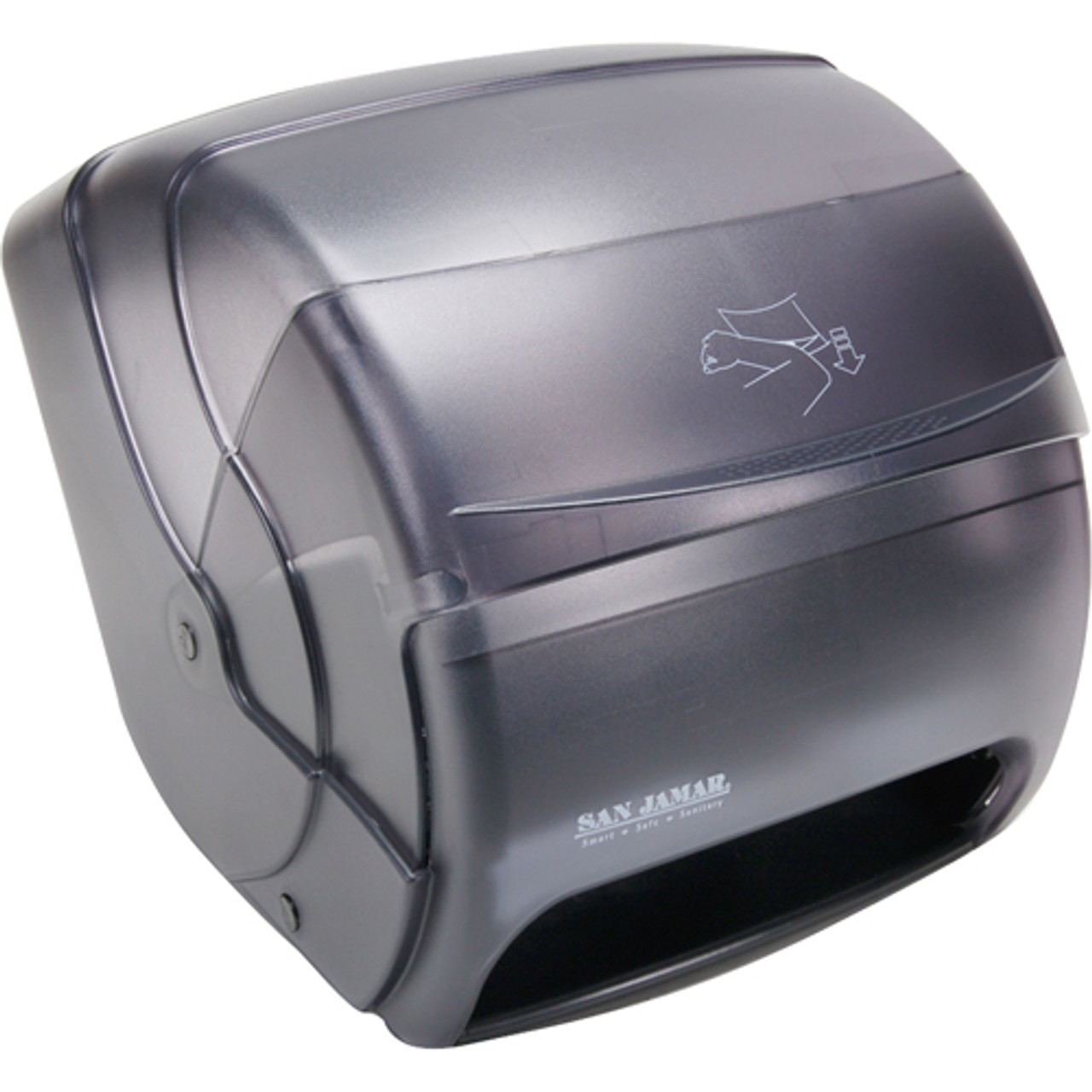 T850TBK - San Jamar - Integra Black Lever Roll Towel Dispenser