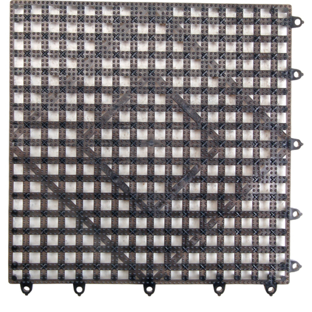 VM5280BK - San Jamar - 12 in x 12 in Versa-Mat® Black Shelf Liner