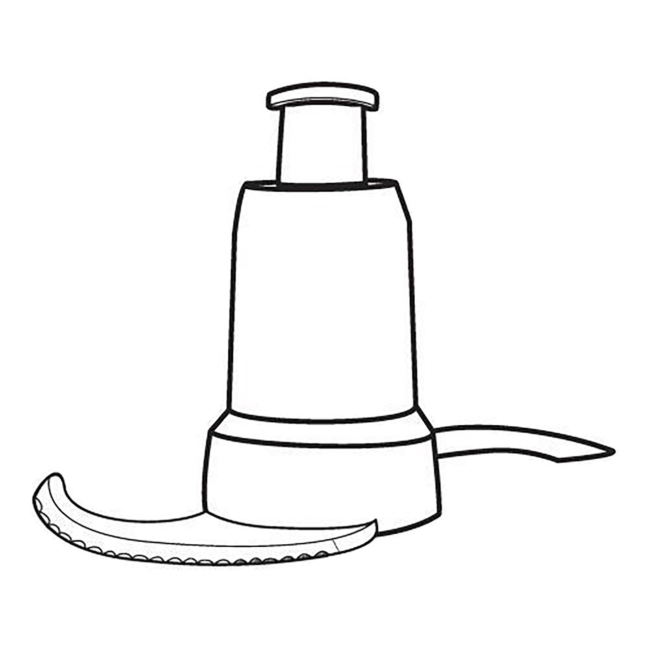 32285 - Waring - Serrated S Blade