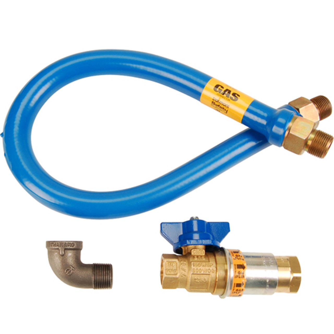 1675BPCF36 - Dormont - 36 in 3/4 in NPT Blue Hose® Gas Connector Kit