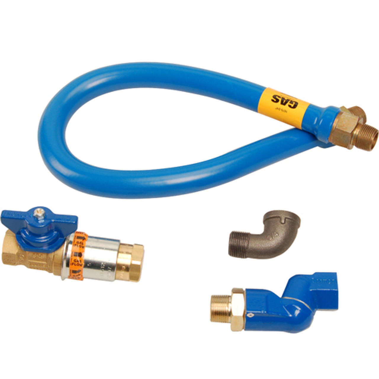 1675BPCFS36 - Dormont - 36 in 3/4 in NPT Blue Hose® Gas Connector Kit